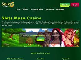 Exploring the Thrilling World of Casino Slots Muse